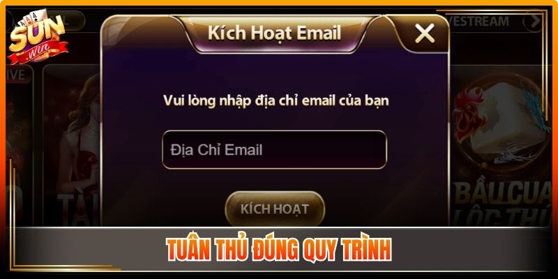 Tuân thủ đúng quy trình