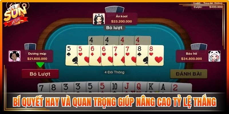 Sâm Lốc Sunwin – Chiến Thuật Làm Chủ Ván Bài Hiệu Quả 2 Bí quyết hay và quan trọng giúp nâng cao tỷ lệ thắng
